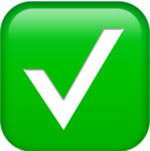green tick