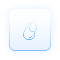 water droplets icon