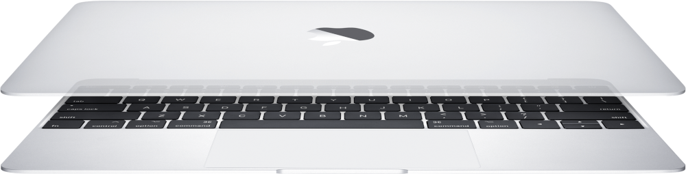 macbook dismembled part, top screen cover and keyboard view